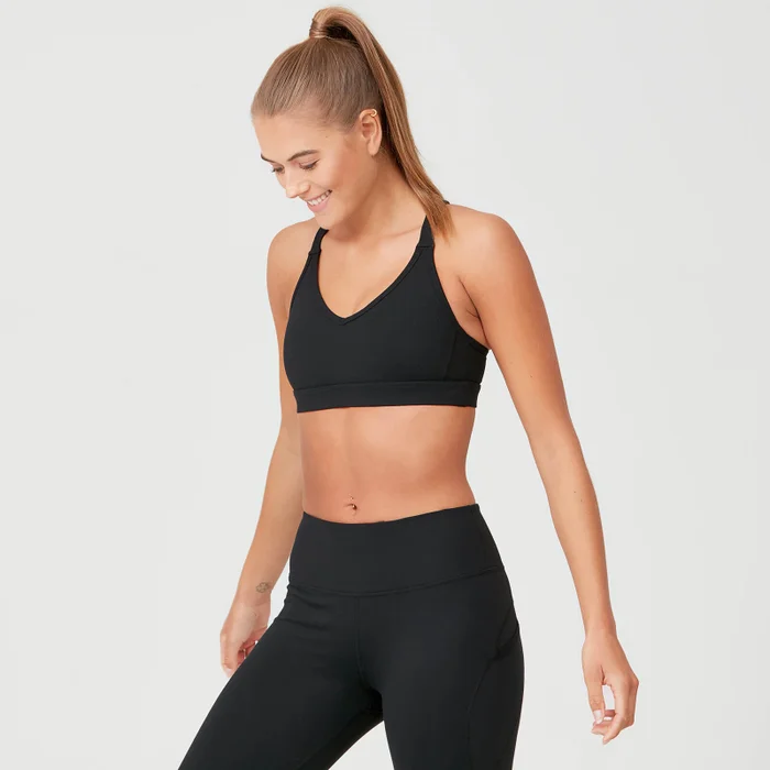 MP Women's Power Mesh Sports Bra - Black