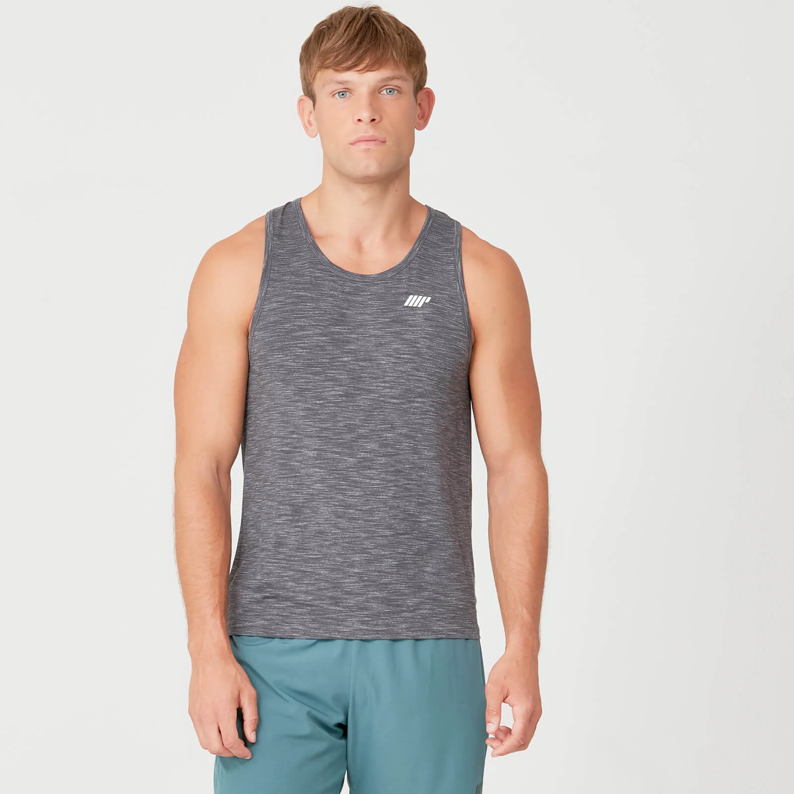 MP Men's Performance Tank Top - Charcoal Marl - S Image 1