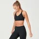 MP Women's Power Mesh Sports Bra - Black