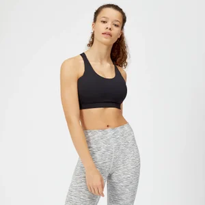 MP Women's Essentials Training Sports Bra - Black - Size XS