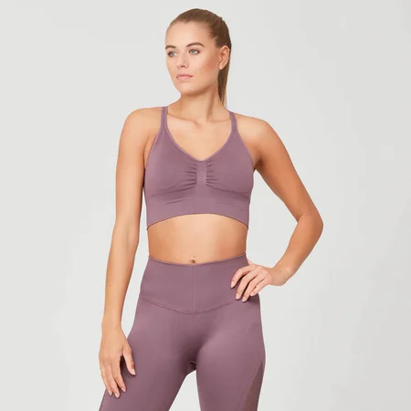 MP Women's Shape Seamless Sports Bra - Mauve