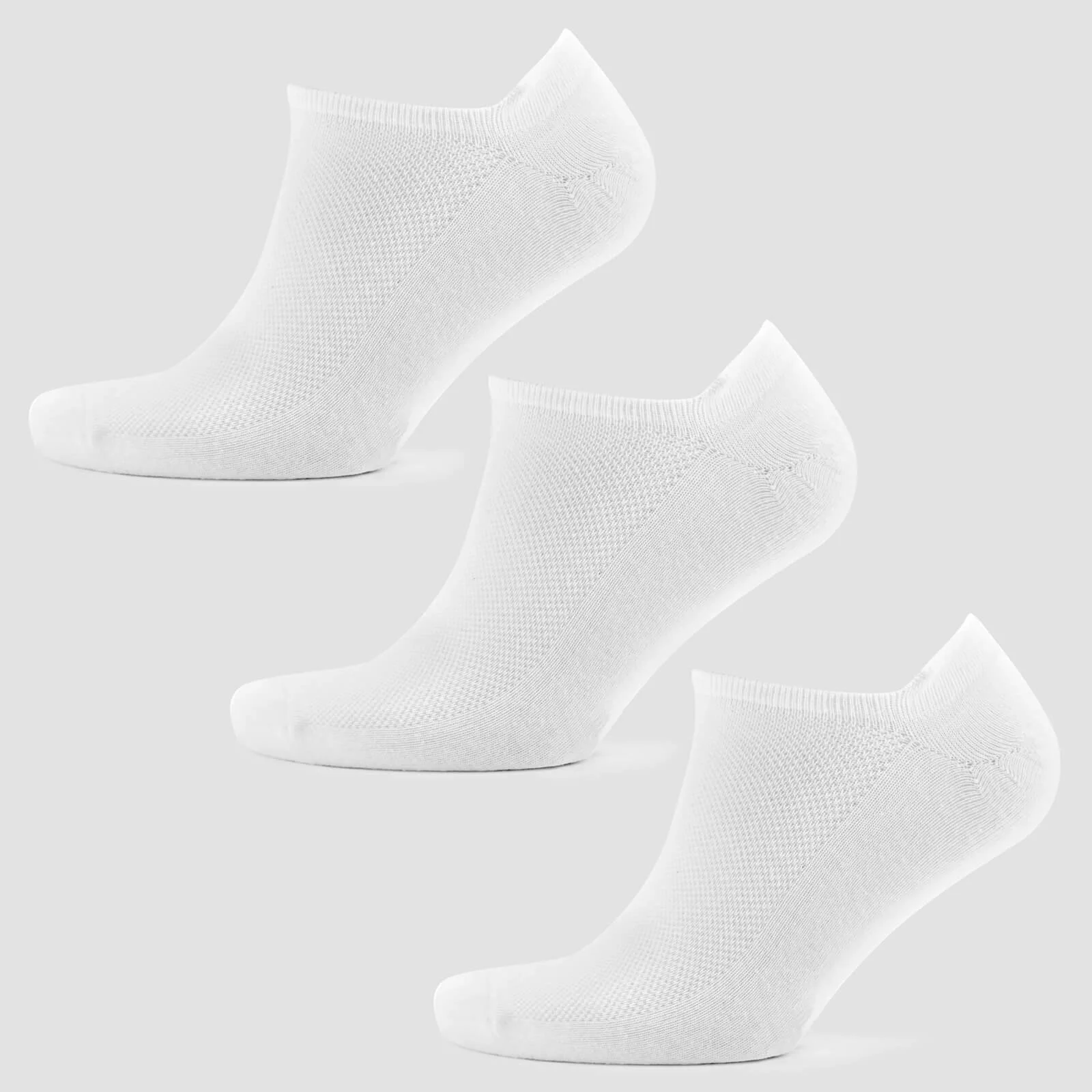 MP Men's Ankle Socks - White (3 Pack) - UK 9-12 Image 1