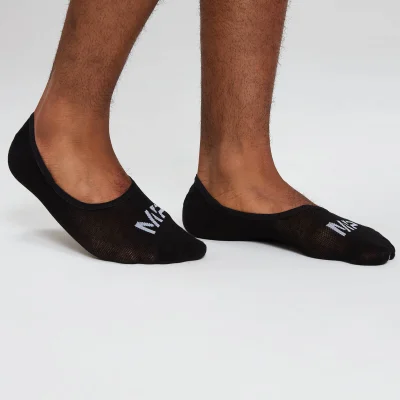 MP Men's Invisible Socks - Black (3 Pack) - UK 6-8 Image 6