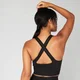 MP Women’s Shape Seamless Ultra Cross Strap Bra - Black