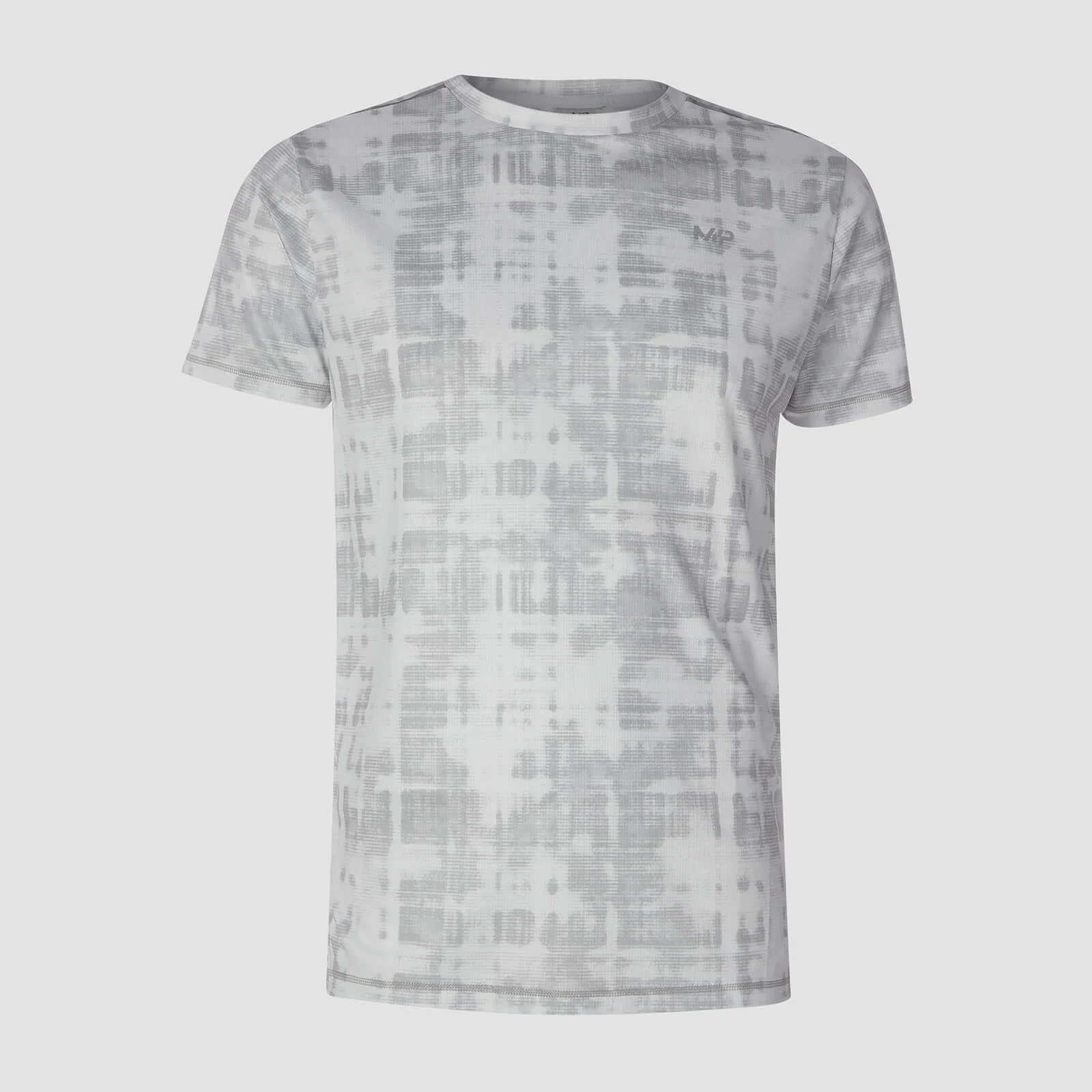 MP Men's Training Grid T-Shirt - White - XS Image 1
