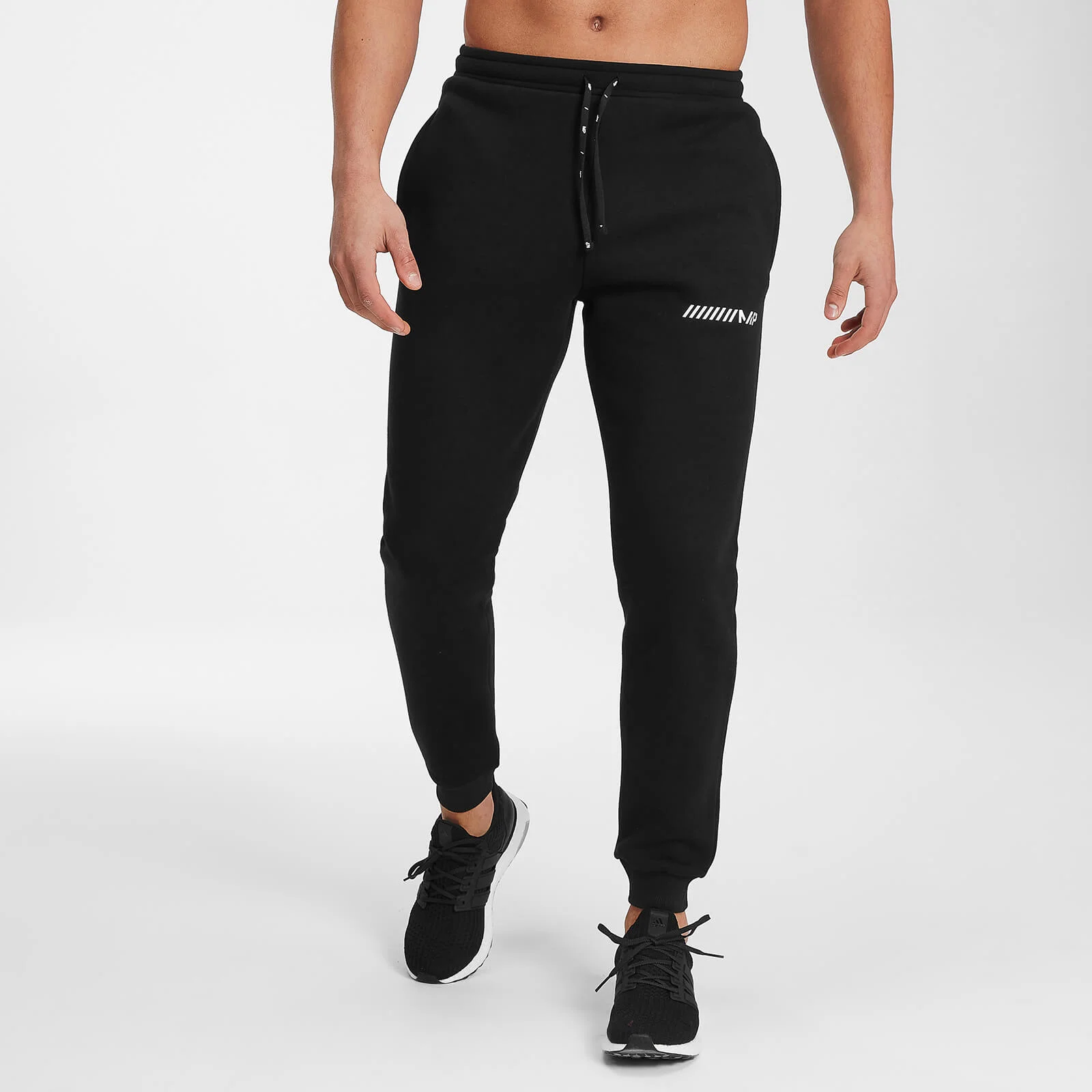 MP Men's Contrast Graphic Joggers - Black - XXS Image 1