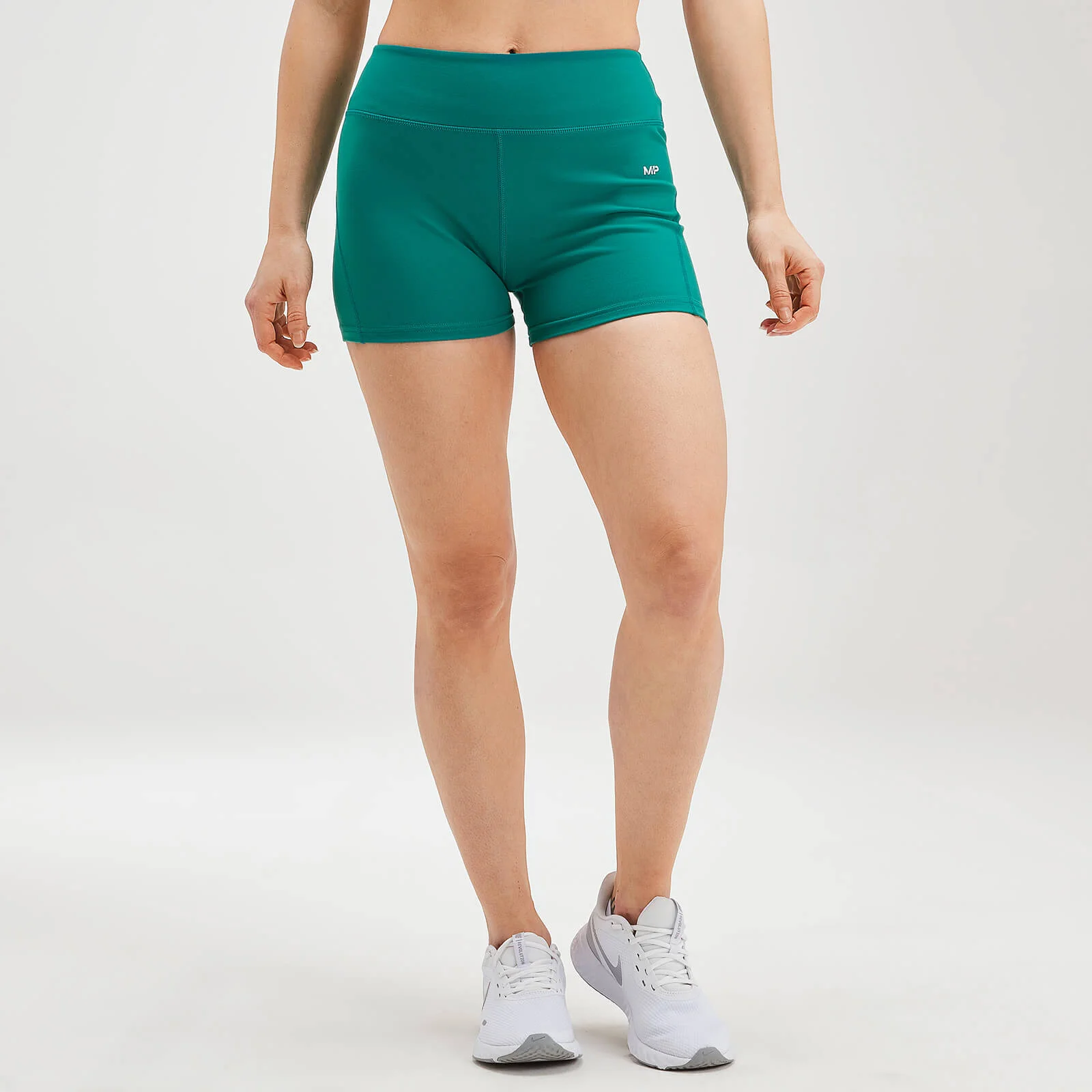 MP Women's Power Shorts - Energy Green - XXS Image 1