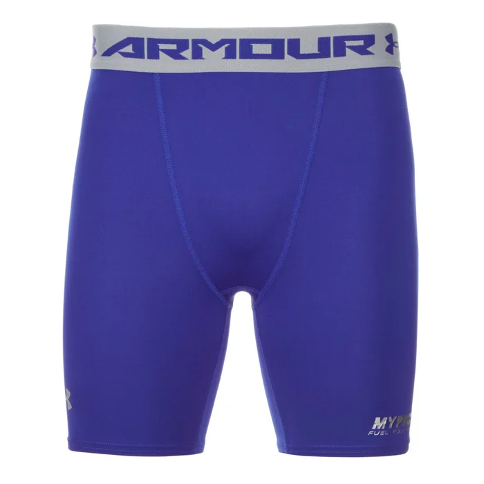 Myprotein Under Armour Men’s Heatgear Compression Shorts – Blue