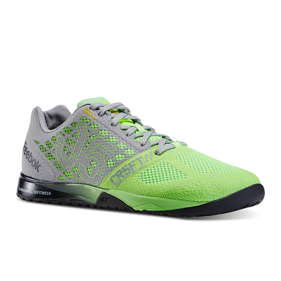 Reebok Men’s Crossfit Nano 5.0 Trainers – Solar Green Image 1