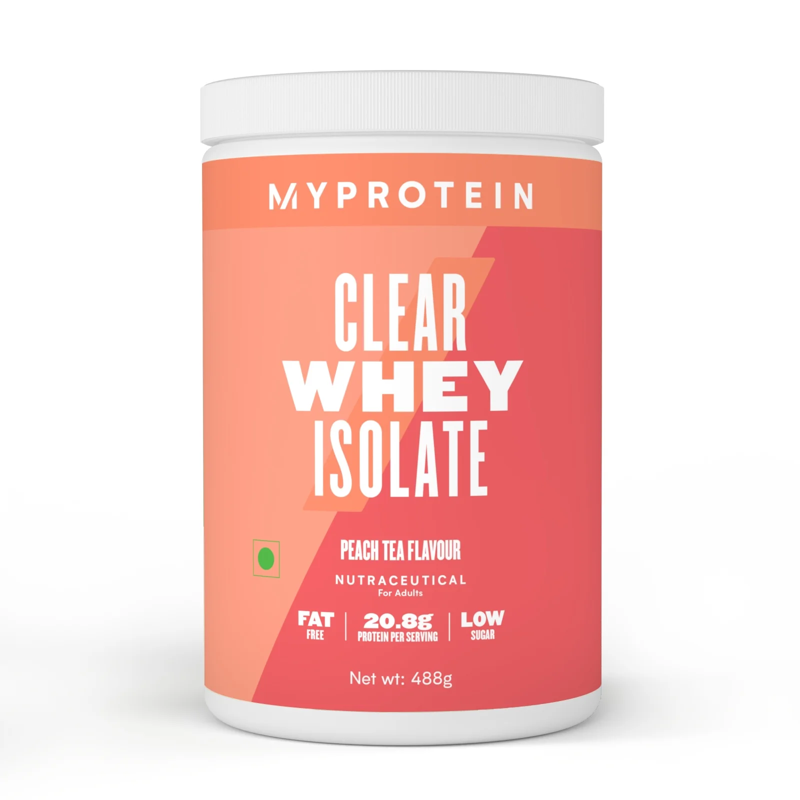 Clear Whey Isolate - 488g - Peach Tea Image 1