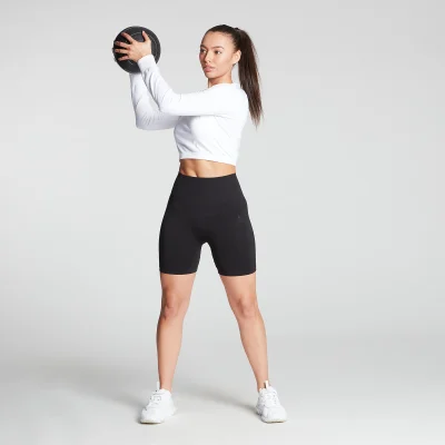 MP Women's Shape Seamless Ultra Cycling Shorts - Black - M Image 6