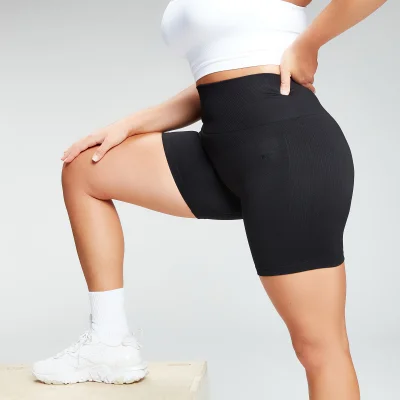 MP Women's Shape Seamless Ultra Cycling Shorts - Black - M Image 7