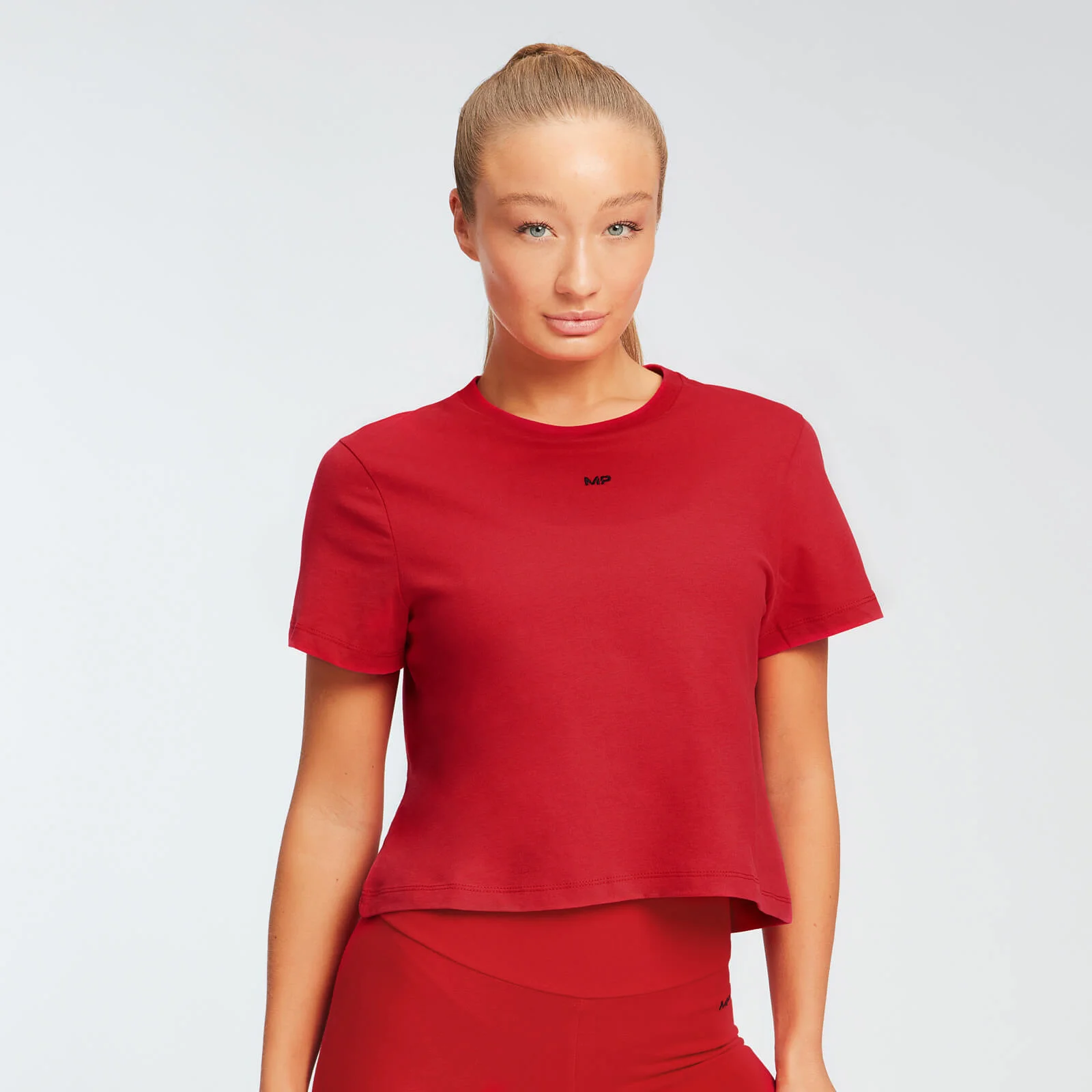 MP Women's Rest Day Women's Crop T-Shirt - Danger - XS Image 1
