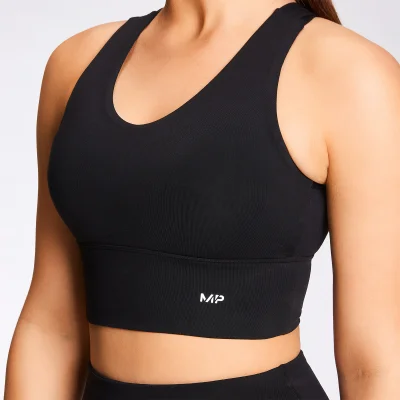 MP Women's Power Longline Sports Bra - Black - S Image 6