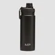 MP Medium Metal Water Bottle - Black - 500ml