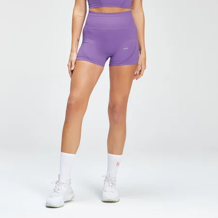 MP Women's Tempo Seamless Booty Shorts - Deep Lilac