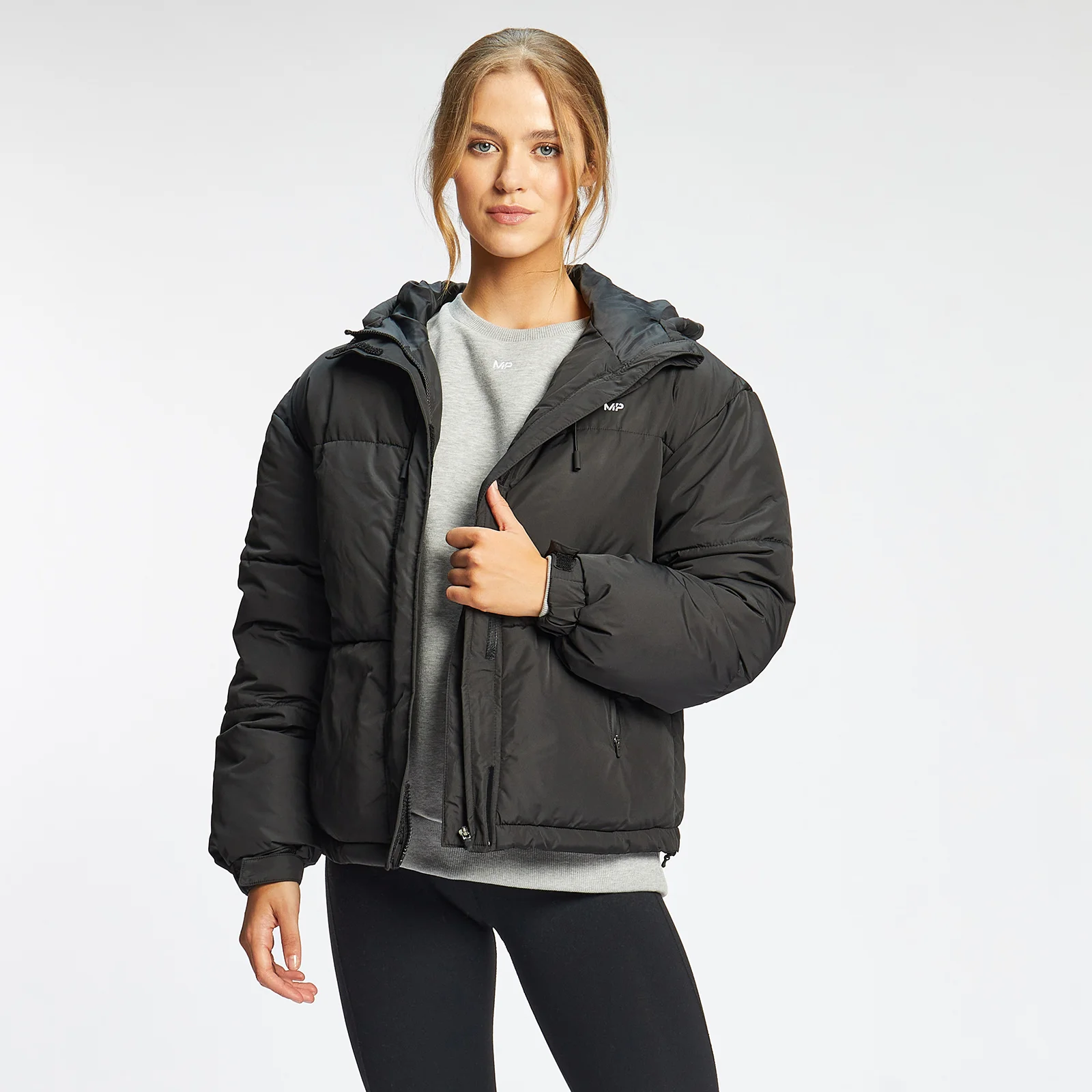 MP Women's Outerwear Puffer Jacket - Black - XXS Image 1