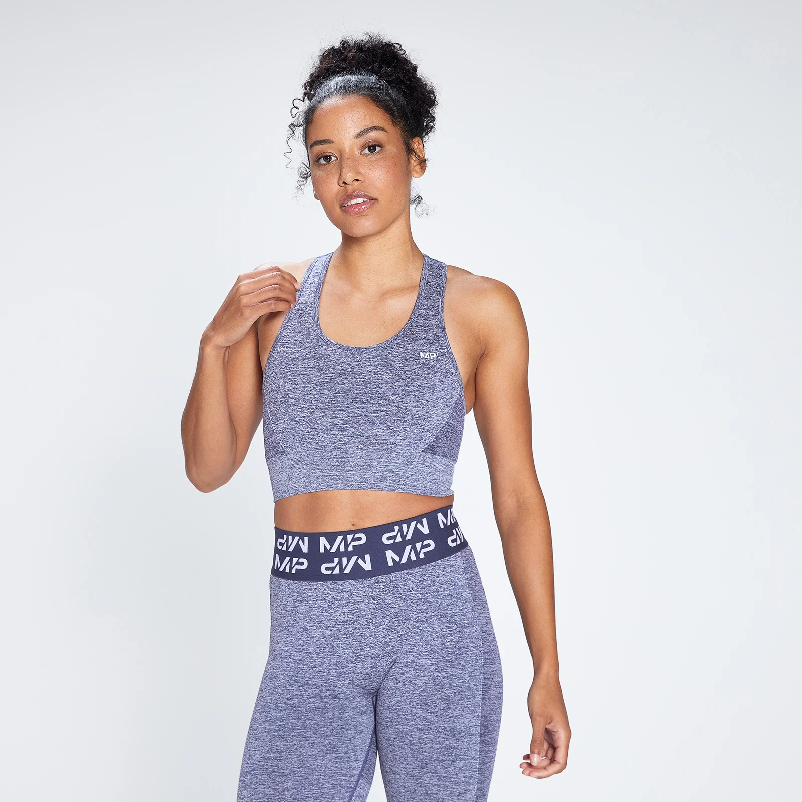 MP Curve Sports Bra - Galaxy Blue - L Image 1