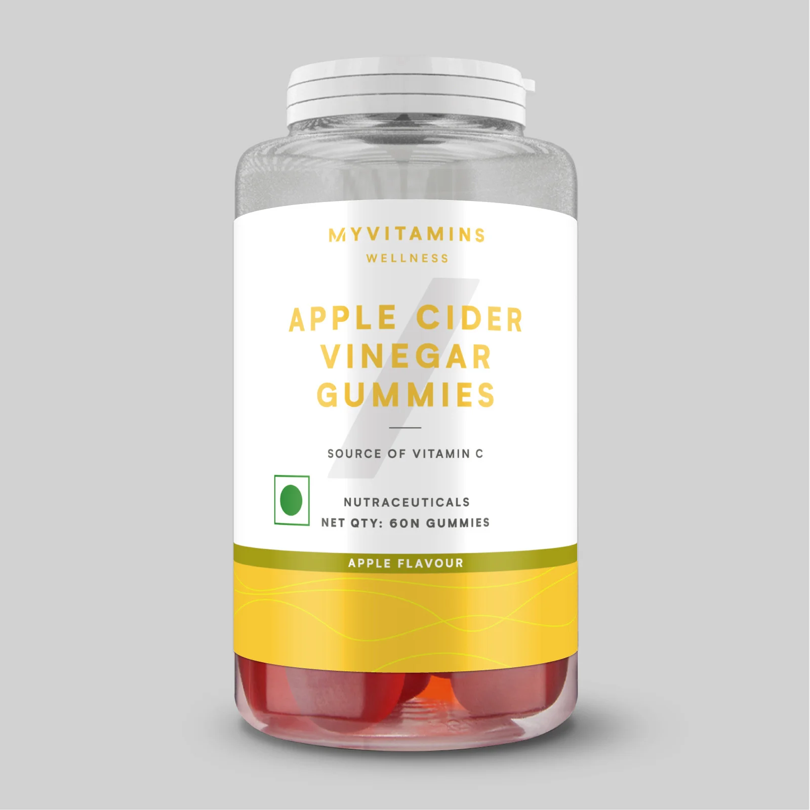 Apple Cider Vinegar Gummies - 60Softgels - Apple Image 1
