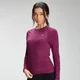 MP Women's Performance Long Sleeve Training T-Shirt - Deep Pink Marl with Black Fleck