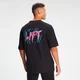 MP Men's Retro Oversized Lift T-Shirt - Black