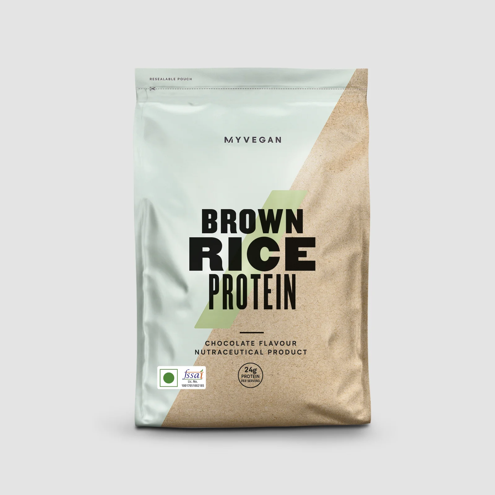 Brown Rice Protein - 250g - Chocolate Image 1