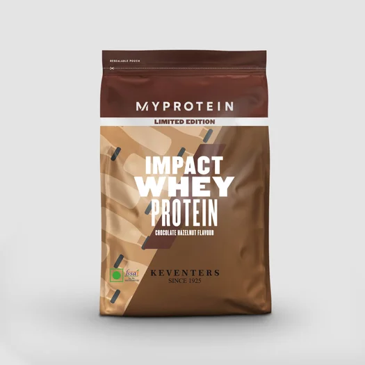 Impact Whey Protein - 1kg - Keventers Chocolate Hazelnut (GB)
