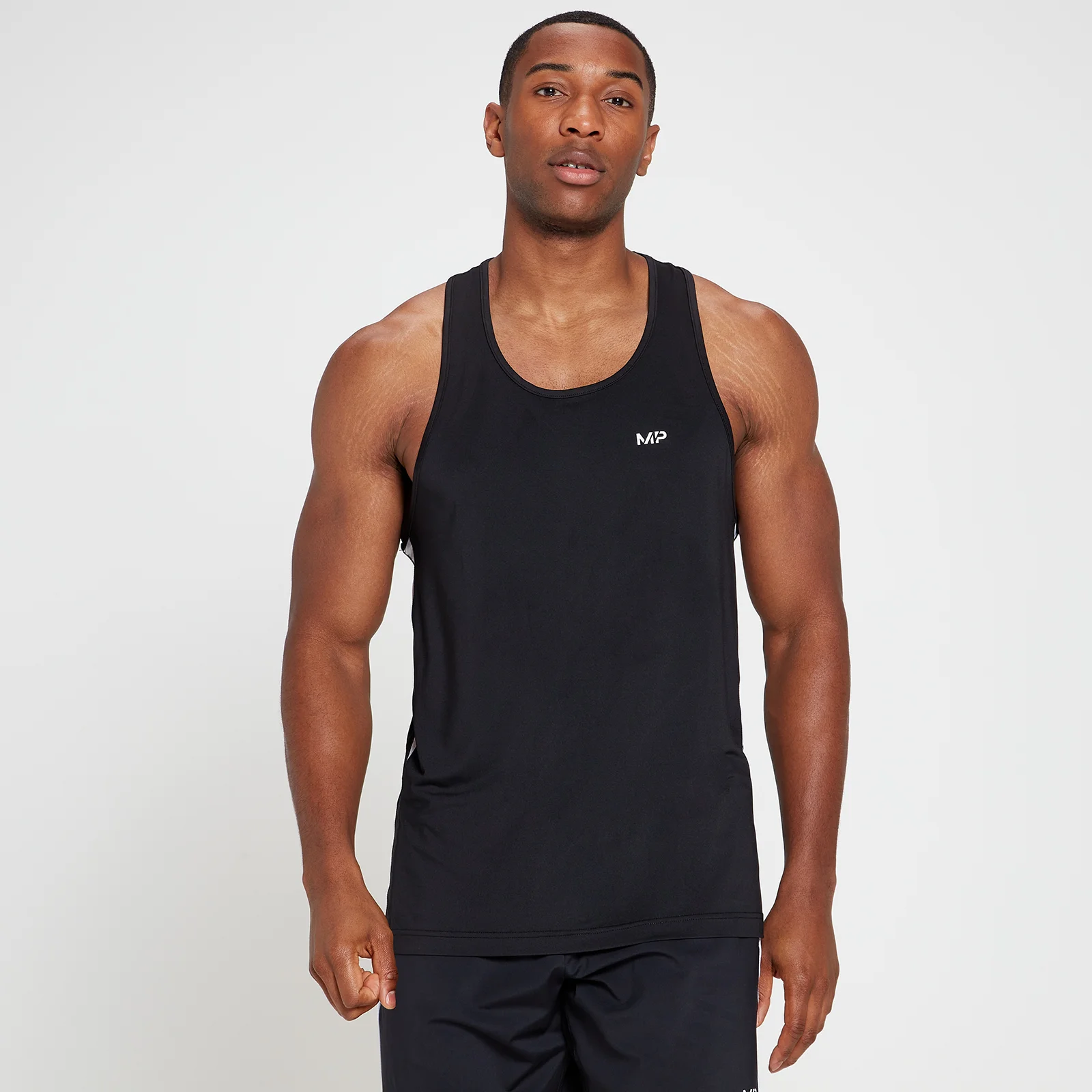 MP Men's Tempo Tank Top - Black - XXS Image 1