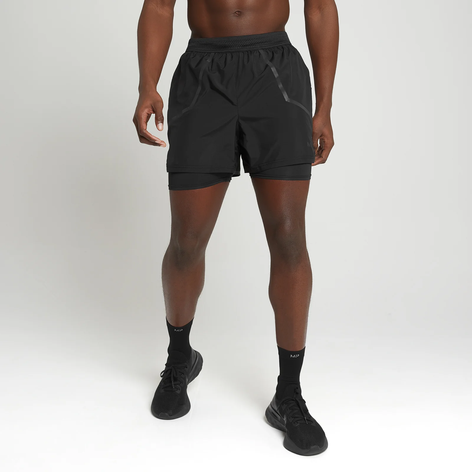 MP Men's Velocity Ultra 2 In 1 Shorts - Black - XXS Image 1