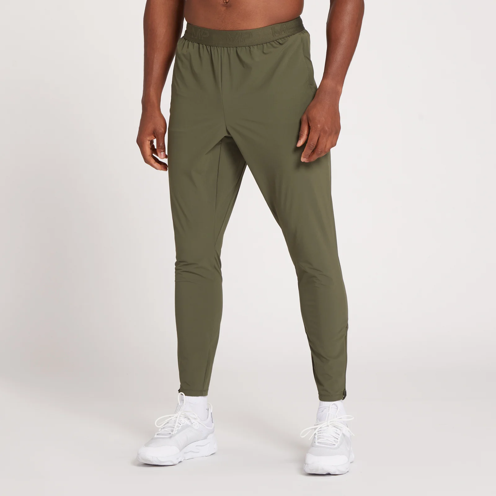 MP Men's Dynamic Training Slim Fit Joggers - Dark Olive - XXS Image 1