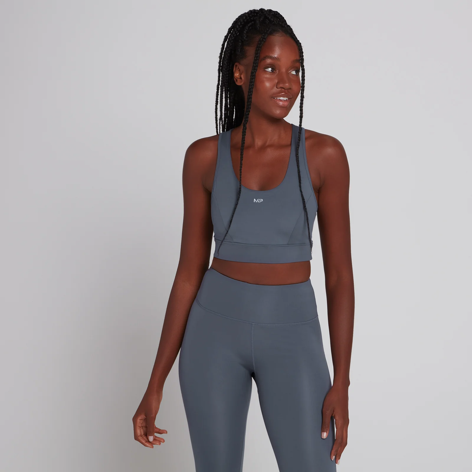 MP Women's Velocity Sports Bra - Shadow Blue - XS Image 1