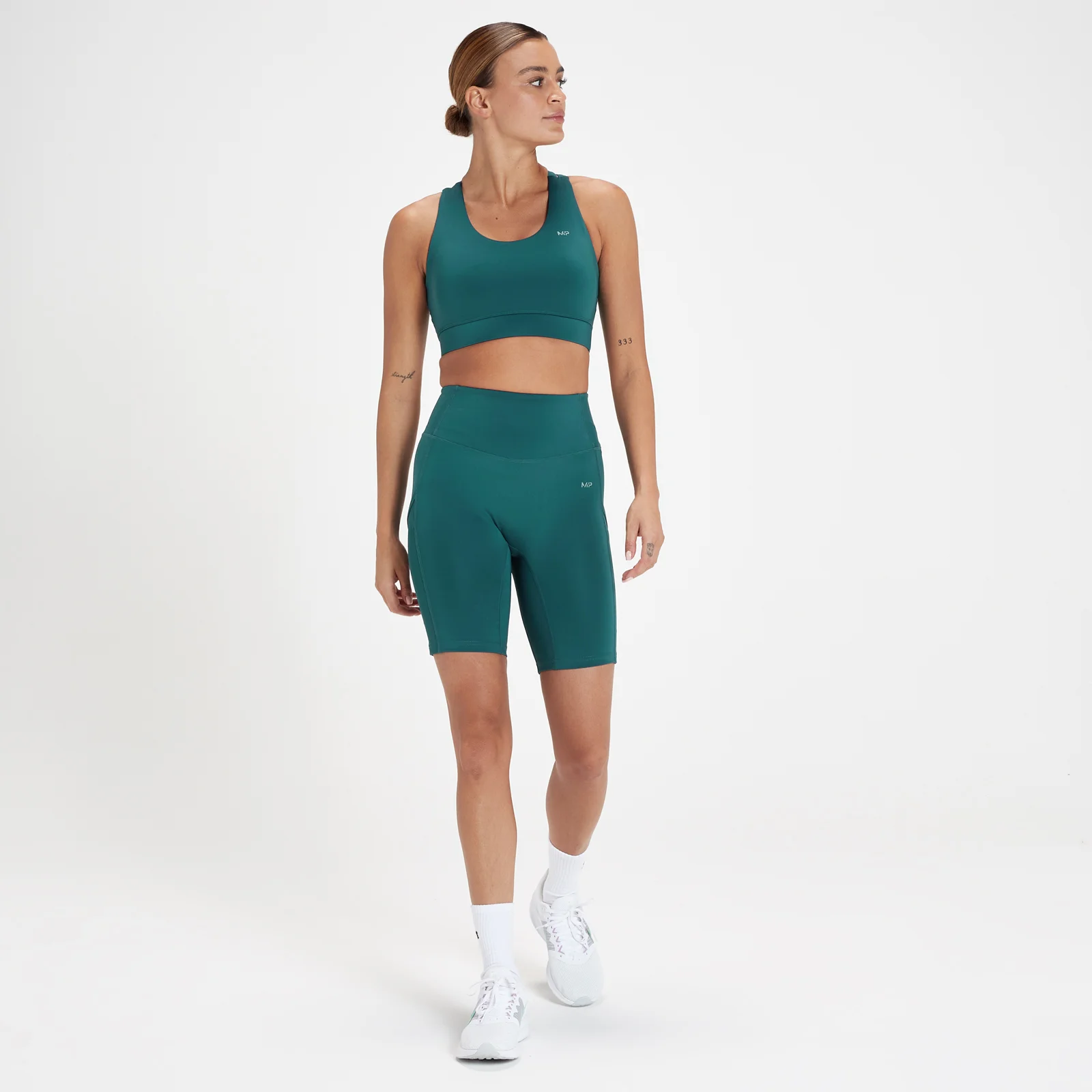 MP Women's Tempo Cycling Shorts - Deep Marine Blue - XS Image 1