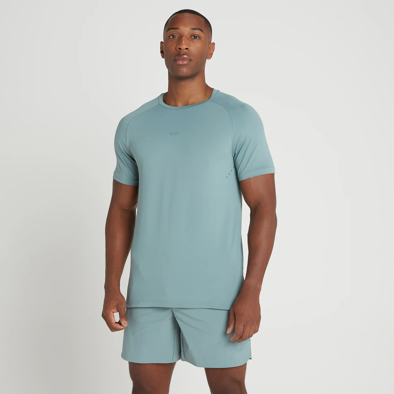MP Men's Tempo Ultra Short Sleeve T-Shirt - Storm Green - XXS Image 1