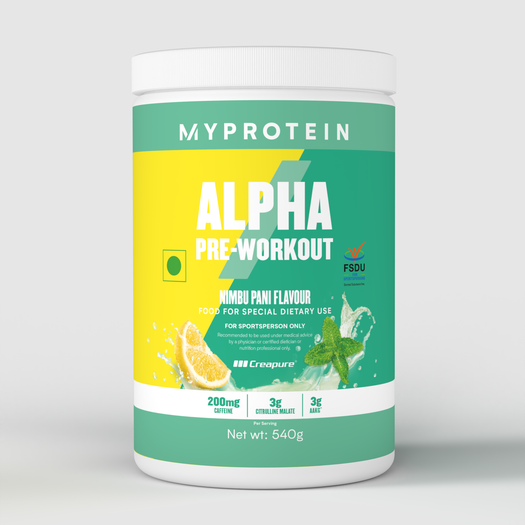 Alpha Pre-Workout - 30servings - Nimbu Pani