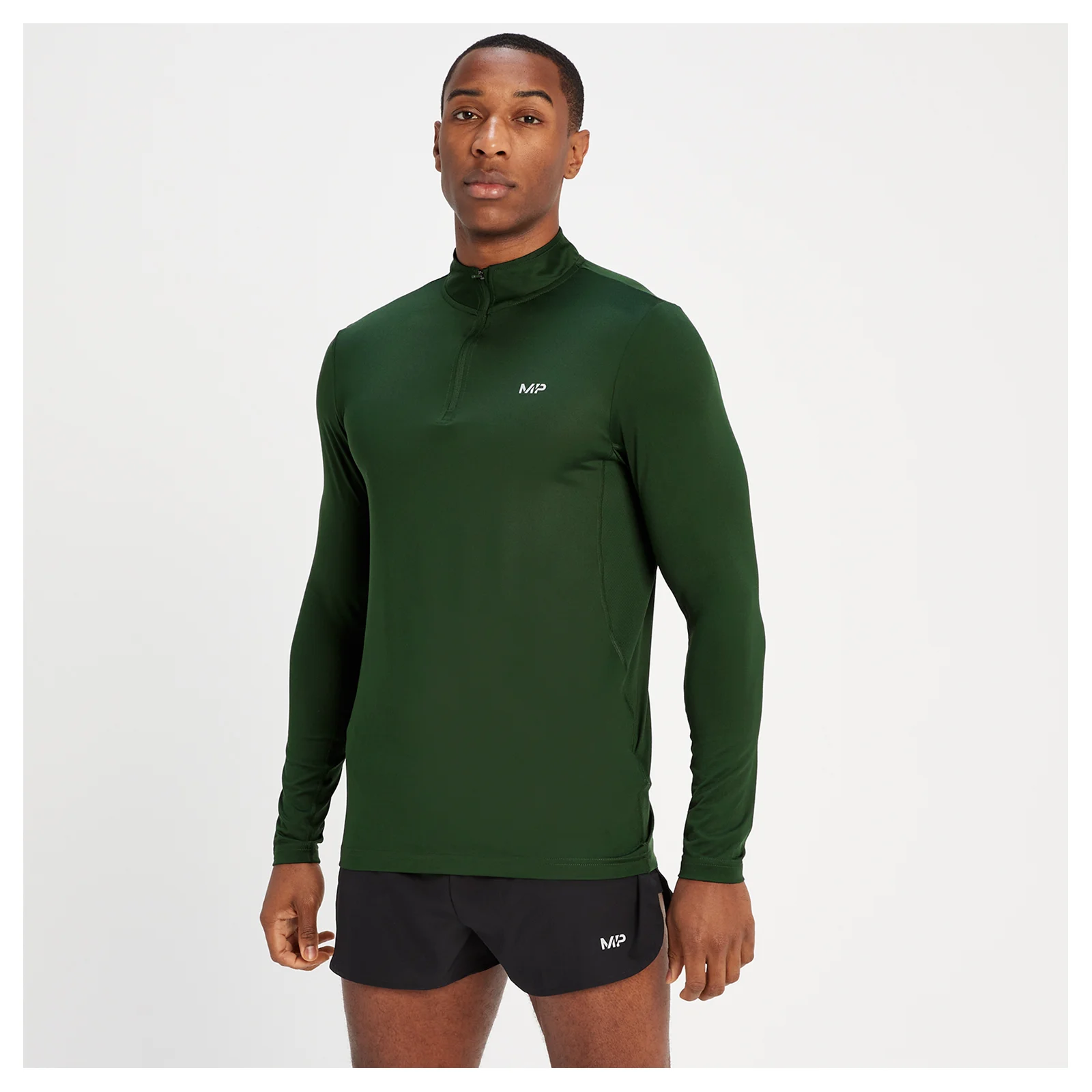 MP Men's Velocity 1/4 Zip - Evergreen - XS Image 1