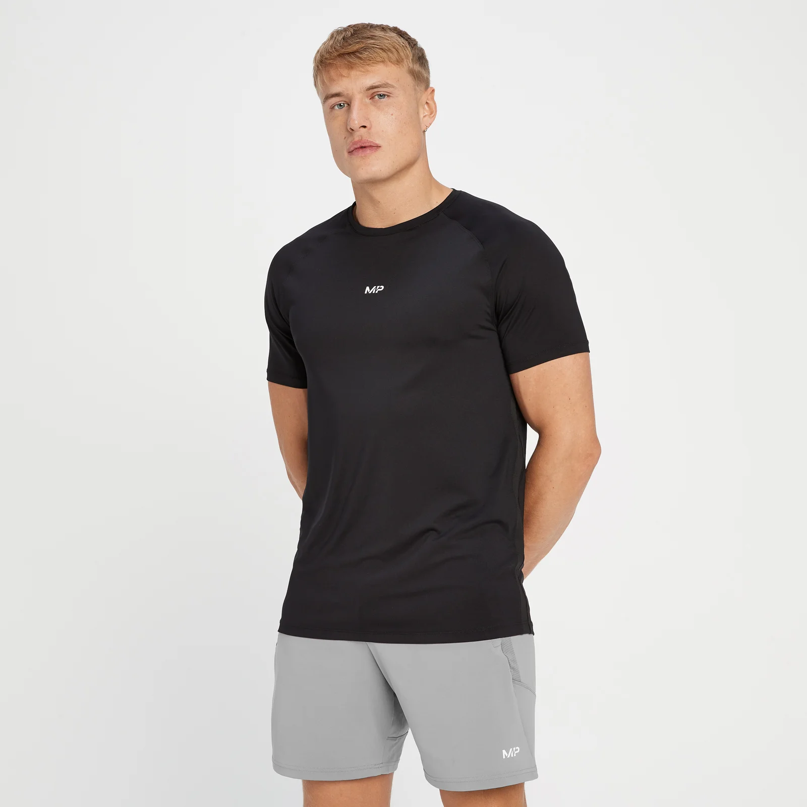 MP Men's Tempo T-Shirt - Black - XXS Image 1