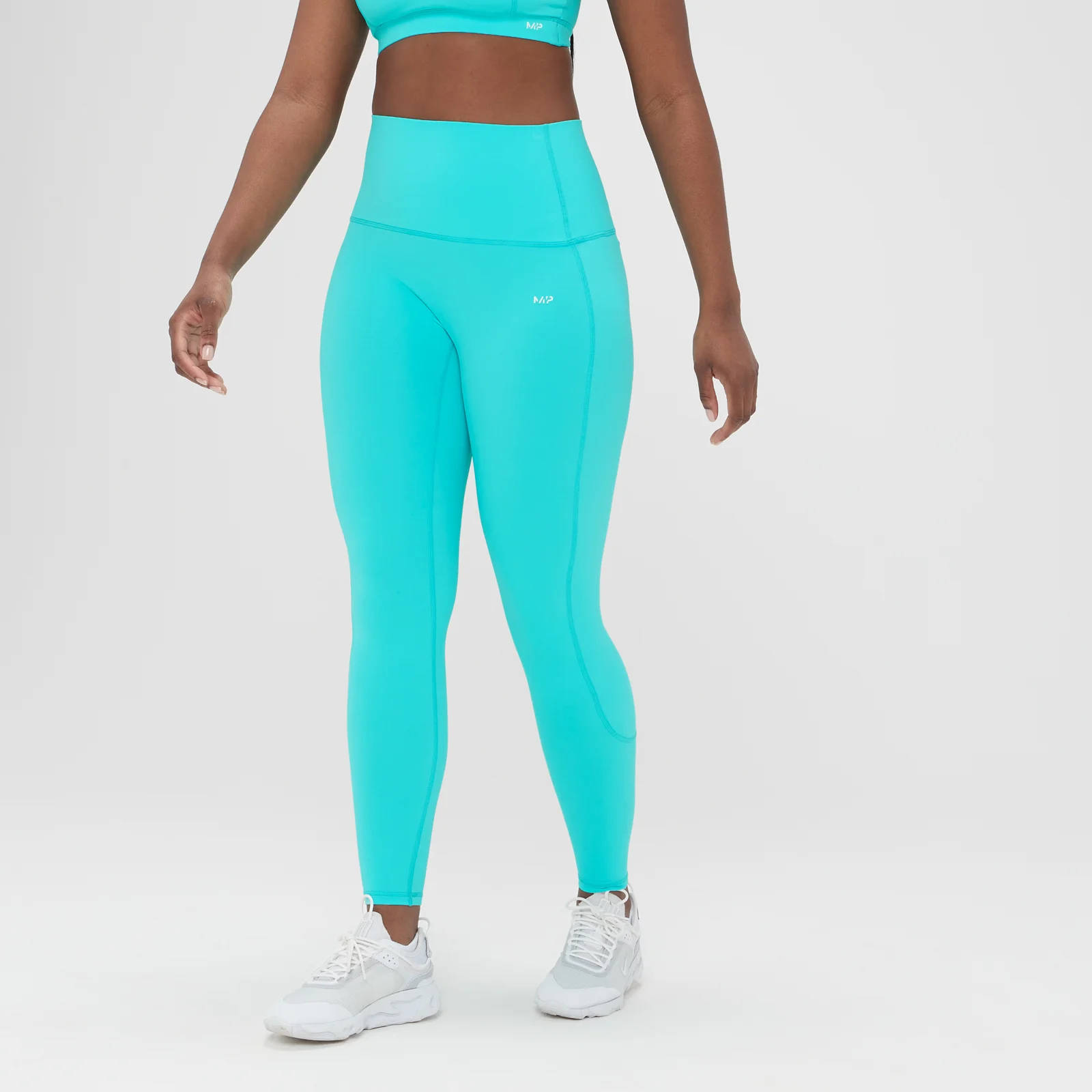 MP Women's Adapt Leggings - Bright Turquoise - S Image 1