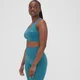 MP Women's Composure Seamless Sports Bra - Teal Blue