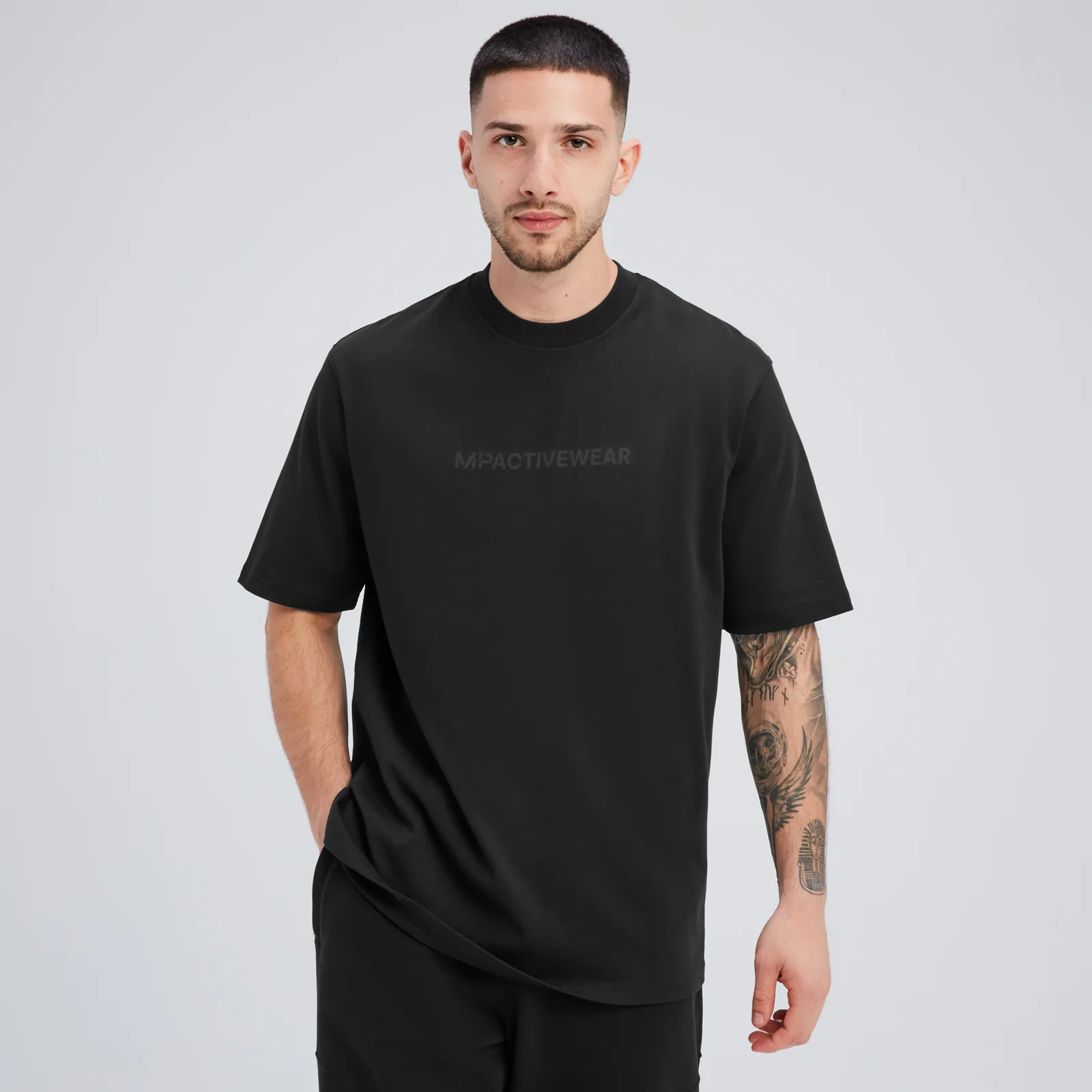 MP Men's Rest Day Oversized T-Shirt - Black - XS Image 1