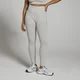 MP Women's Lifestyle Ribbed Leggings - Light Grey