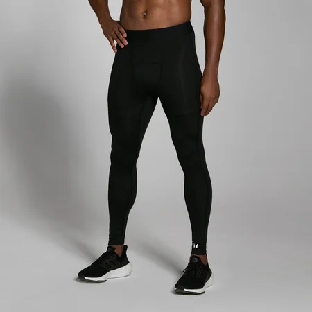 Men's Training Compression Leggings - Black