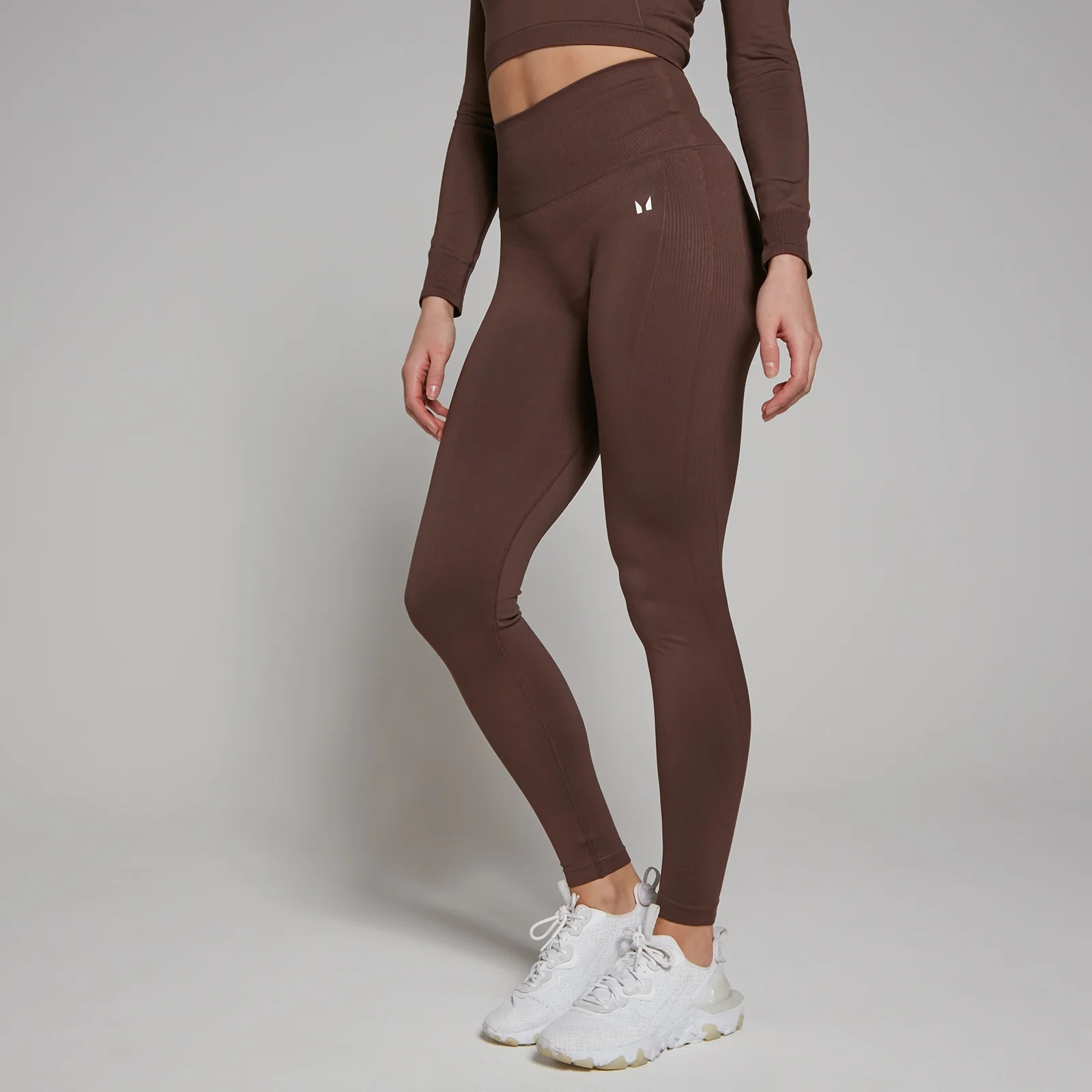 MP Women's Shape Seamless Leggings - Walnut - XS Image 1