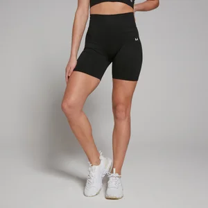 MP Women's Shape Seamless Cycling Shorts - Black - Size S