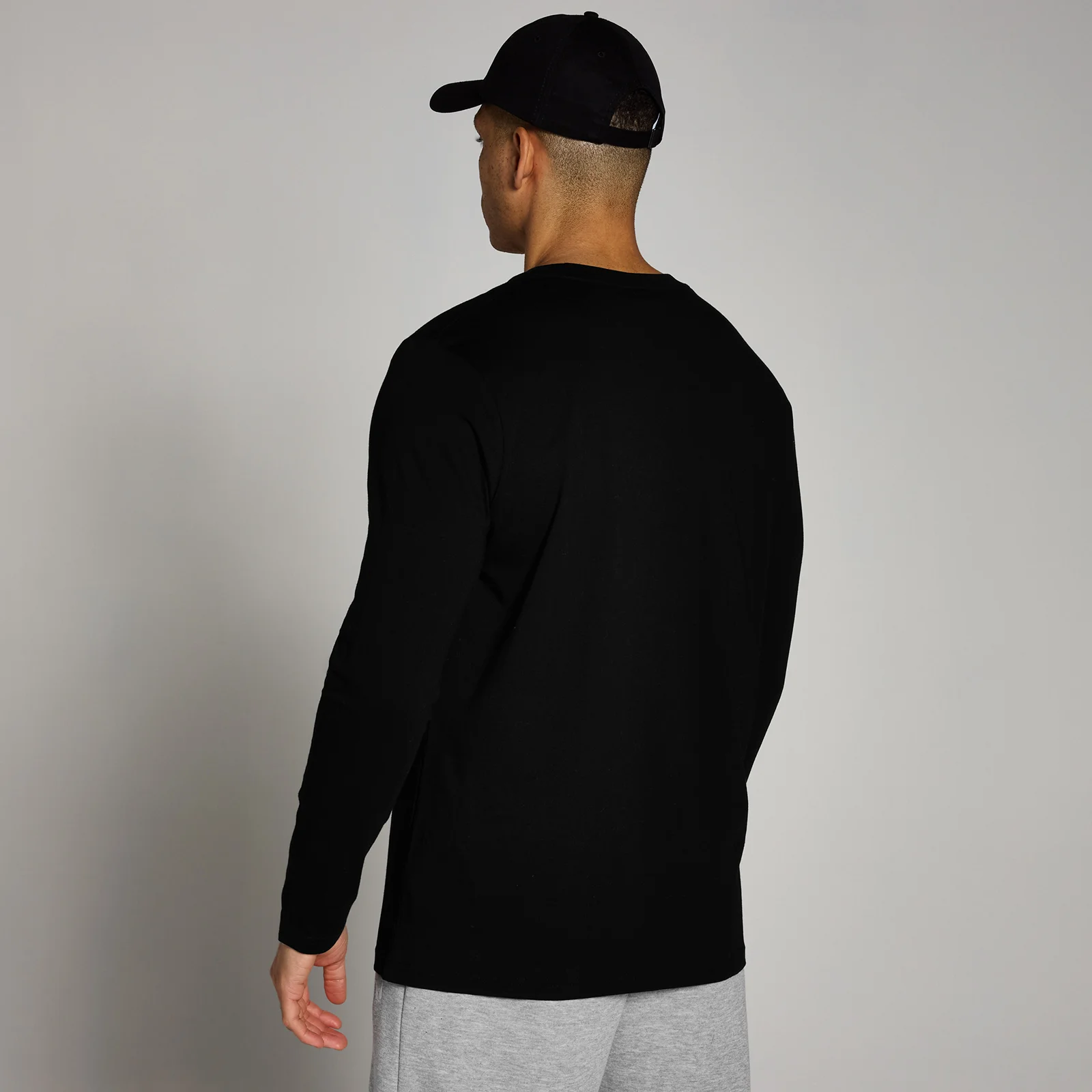 MP Men's Rest Day Long Sleeve Top - Black - M Image 2