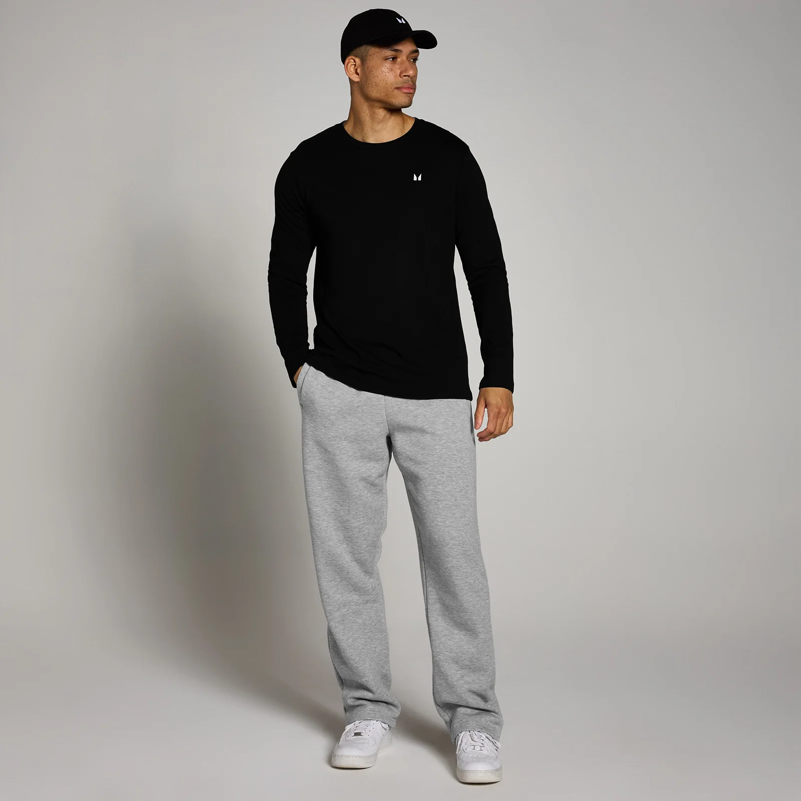 MP Men's Rest Day Long Sleeve Top - Black - M Image 3