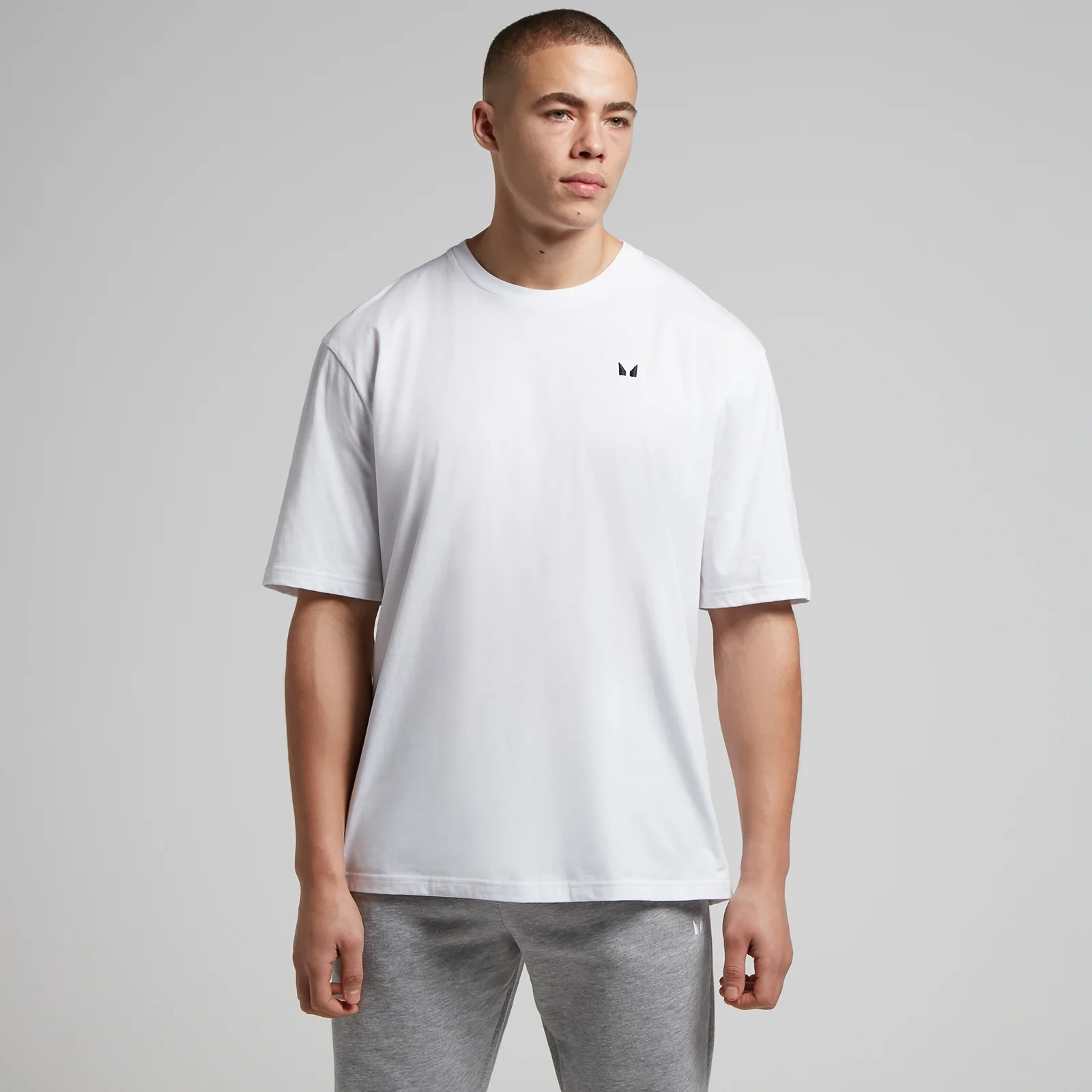 MP Men's Rest Day Oversized T-Shirt - White - L Image 1