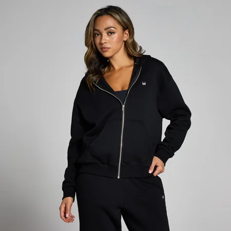MP Women's Basics Zip Through Hoodie - Black