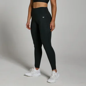 MP Women's Power Mid Rise Leggings - Black - Size XS