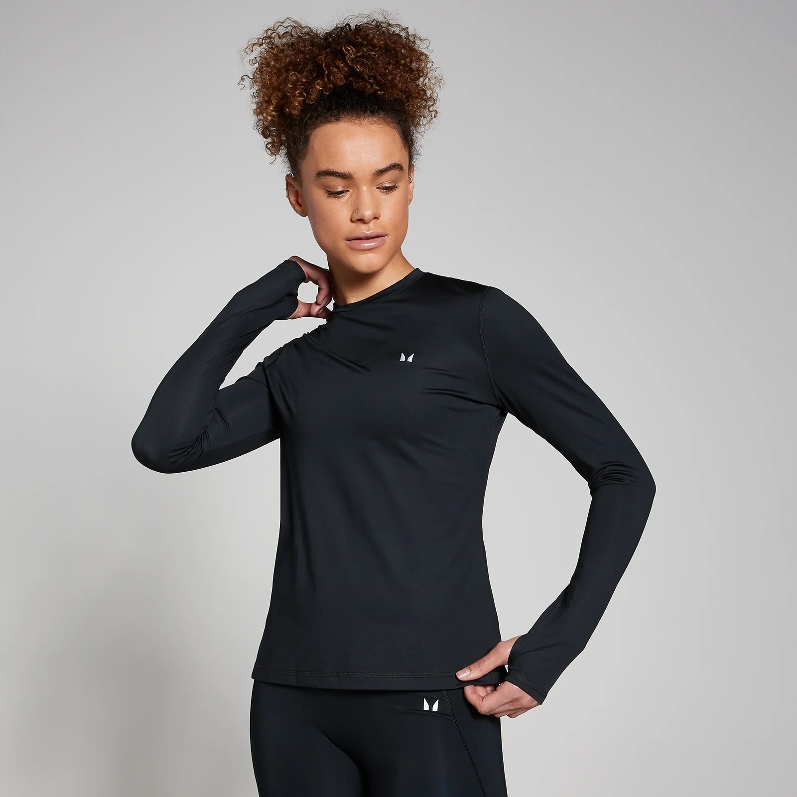 MP Women's Training Long Sleeve T-Shirt - Black - XXL Image 1