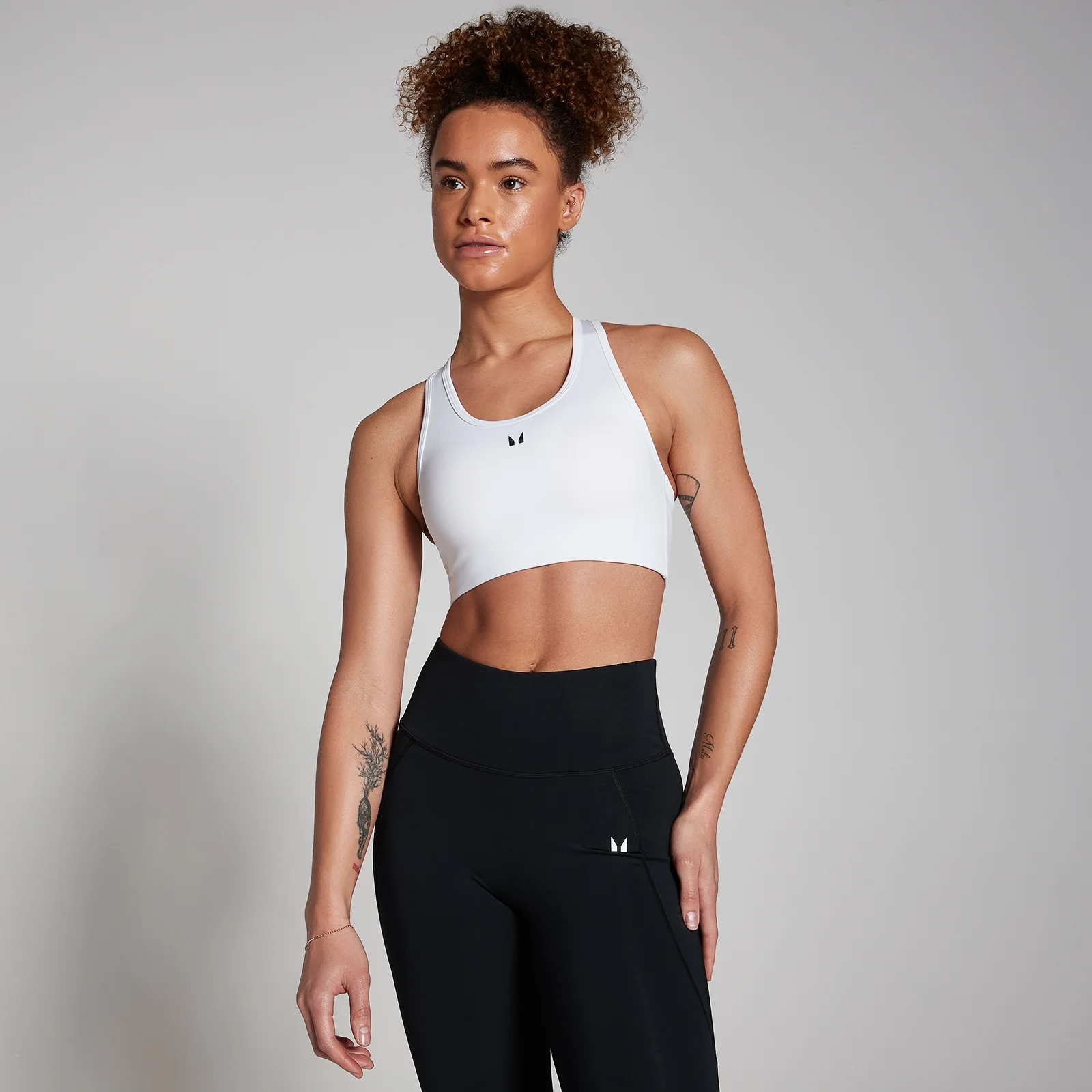 MP Women's Training Racerback Sports Bra - White - XXL Image 1